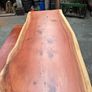 Rare Handcrafted Sequoia (Californian Redwood) 8-Seater Dining Table & Bench Image 4