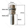 4 x Bolts Fits Volkswagen Transporter Touareg Sharan Amarok (CR4) Delivery Image 3