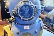 Two diving helmets