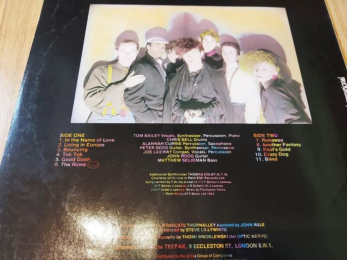 Thompson Twins - Set - Vinyl Record