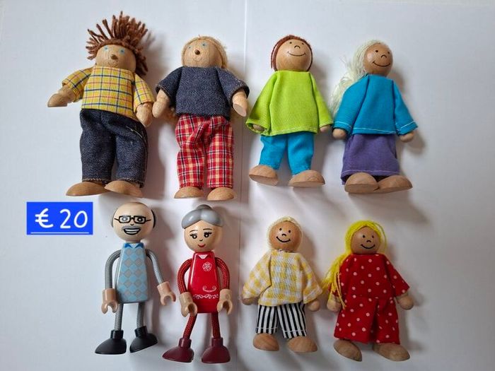 Doll's House People & Furniture & Garden Workshop