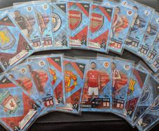 Match Attax 24/25 Blue Crystal Parallels Team Badges & Captains