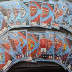 Match Attax 24/25 Blue Crystal Parallels Team Badges & Captains