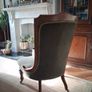 Victorian tufted upholstered chair Image 3