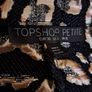 Top shop Petite shiny Metallic gold Animal print mini skirt size UK10 EU38 Perfect condition Postage included Image 8