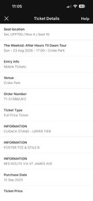 The Weekend Tickets