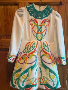 Irish dancing dress