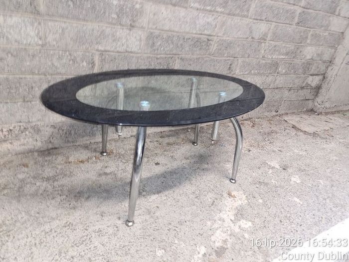 Glass Coffee Table In Good Condition