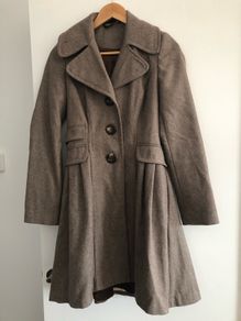 top shop wool coat