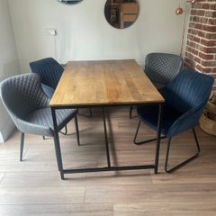 Table and chairs