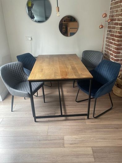 Table and chairs