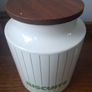Vintage Retro Hornsea Biscuit Barrell Image 5