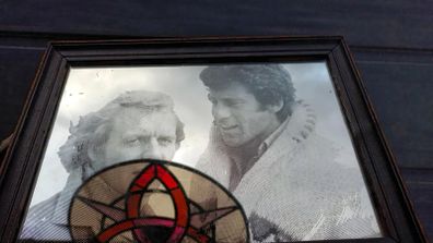 V cool 80s vintage Starsky and Hutch mirror, D18