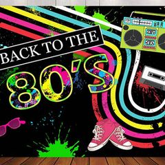 Back to the 80s Accessories - Earrings from 5e :)