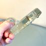 Mid Century Danish Svend Jensen Candleholder, Vintage Bubble Glass Image 10