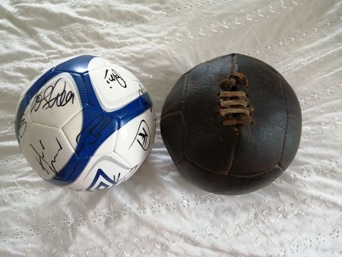 1930's Original 12panel Leather football