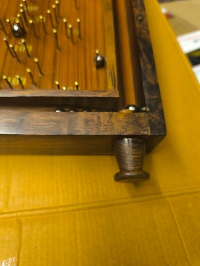 Wooden pinball machine