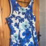 white & blue dress Image 5