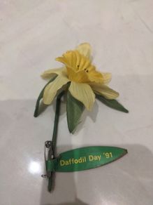 Vintage Daffodil Day '91 flower