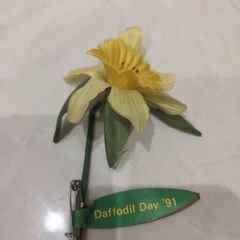 Vintage Daffodil Day '91 flower