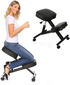 Kneeling Orthopaedic Ergonomic Posture Office Stool Chair - Free Delivery