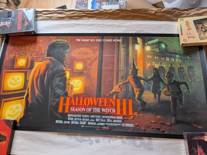 Halloween III Season of the Witch - Juan Ramos Screen Print Poster (Bottleneck Gallery)