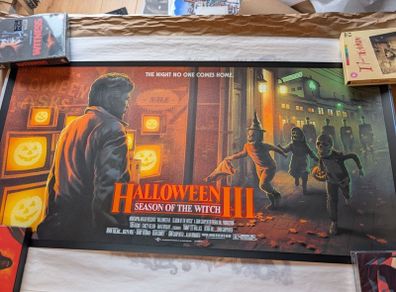 Halloween III Season of the Witch - Juan Ramos Screen Print Poster (Bottleneck Gallery)