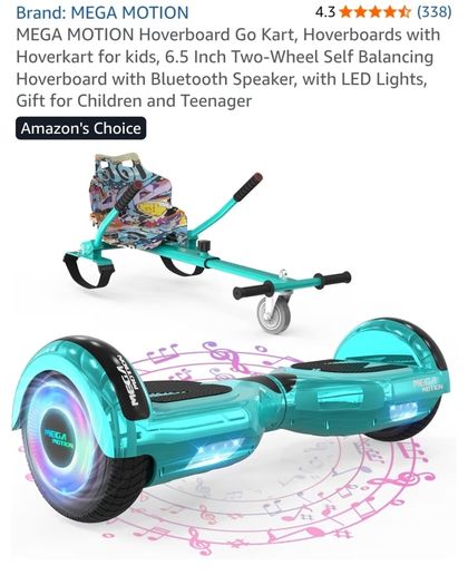 Hoverboard Go Kart