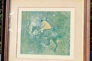 A.J. Munnings Art Deco Lithograph