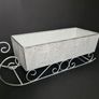 M&S, Christmas Metal Planter Box Mini Hamper Basket Holder Vintage Style Decor Image 3