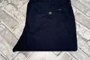 Massimo Dutti Finest Italian Fabric Mens Navy Slim Fit Trousers W36 L32