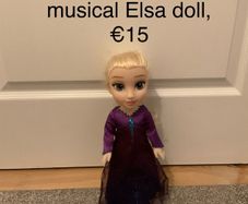 Disney frozen musical doll