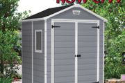 NEW SALE 6 ft. W x 5 ft. D Apex Outdoor Garden Shed