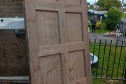 mahogany door