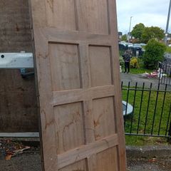 mahogany door
