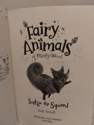 Fairy Animals Of Misty Wood By Lily Small, 3 books in 1 HARDBACK