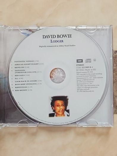 Bowie CD  - Lodger (24 Bit Remastered)