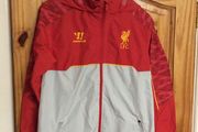 Liverpool FC. Official Warrior Windcheater. Xtra Large Boys / Mens Small.