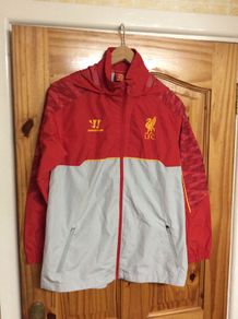 Liverpool FC. Official Warrior Windcheater. Xtra Large Boys / Mens Small.