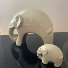 Mother and a baby Elephant