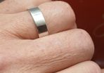 Heavy Platinum Ring