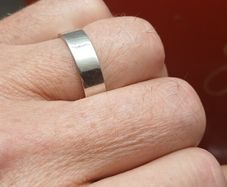 Heavy Platinum Ring