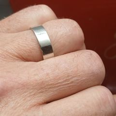 Heavy Platinum Ring