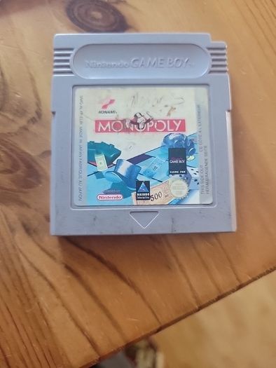 Monopoly Game for game boy