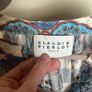 Claudie Pierlot Graphic Print Sz 6UK 2US XS Blue Textured Casual Boho Image 9