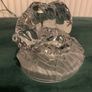 Eamon Glass Polar Bears figurine/ desk accessory Image 3