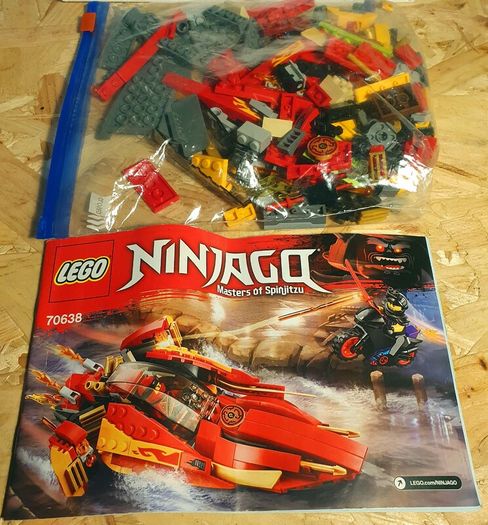 Lego Ninjago 70638: Katana V11 (2018) 100% Complete W/BOX