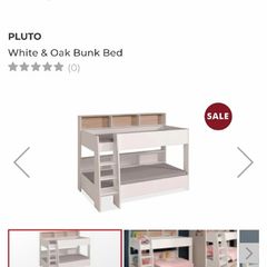 Bunk Beds with shelves & under bed storage drawer