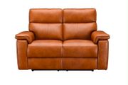 ELLA 2 Seater Power Cognac Leather