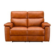 ELLA 2 Seater Power Cognac Leather